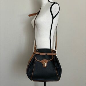 Black and Brown Crossbody Bag